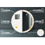 Huldar Glass Flat Wall Mirror