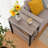 Ashippun 24'' Tall 2 - Drawer Side Table with Storage-526622827