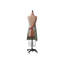 Cotton Slub Printed Apron With Reindeer, Holly And Polka Dot Pocket