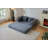 Convertible Sleeper Sofa Bed With Cylindrical Pillow, Corduroy Folding Mattress Couch With Fixed-Shape Frame, Floor Sofa Lounge Couch For Living Room Bedroom-184011991
