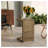 C-Shape End Table  Brown