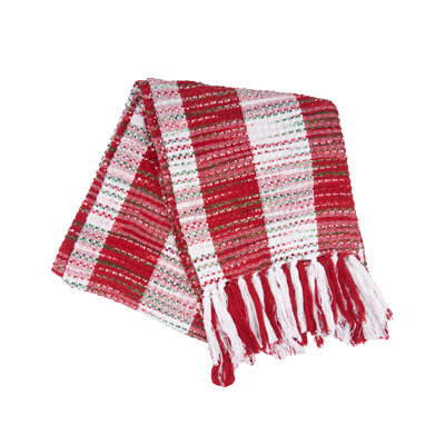 Christmas Woven Mélange Throw Blanket
