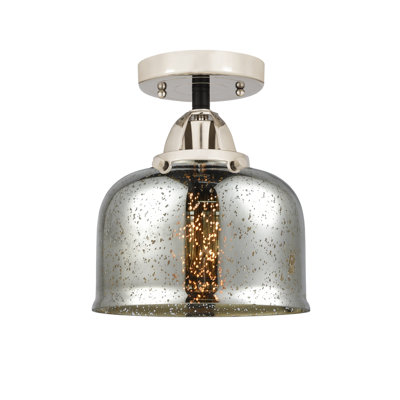 Glass Semi Flush Mount