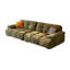 Canapé modulaire en chenille vert-289000087