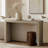 Finnegan Natural 54"W U-Shaped Console Table-868093406-895661658