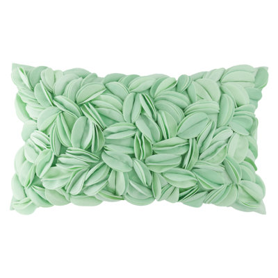 Housse de coussin brodée