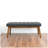 Delilah Modern Bench (Fabric)