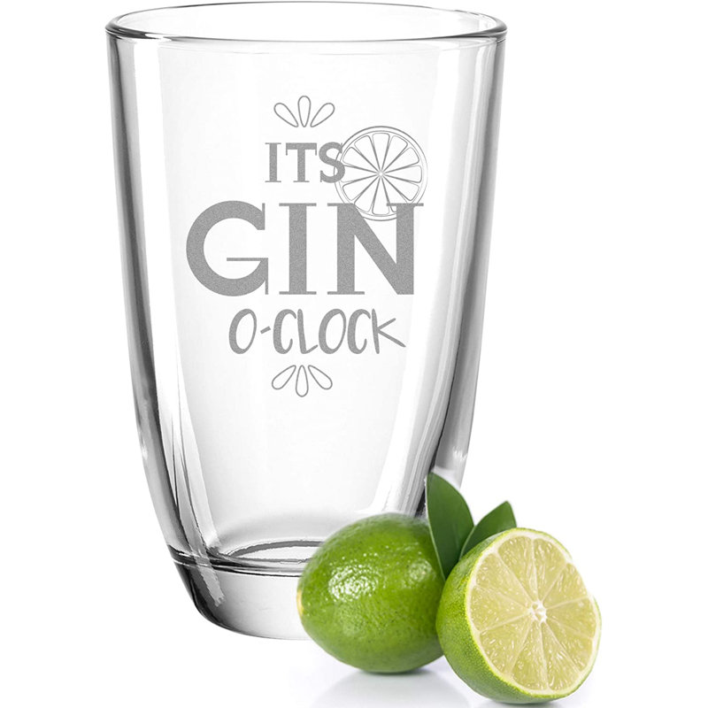 Montana 4 Piece 460ml Print Glass Set