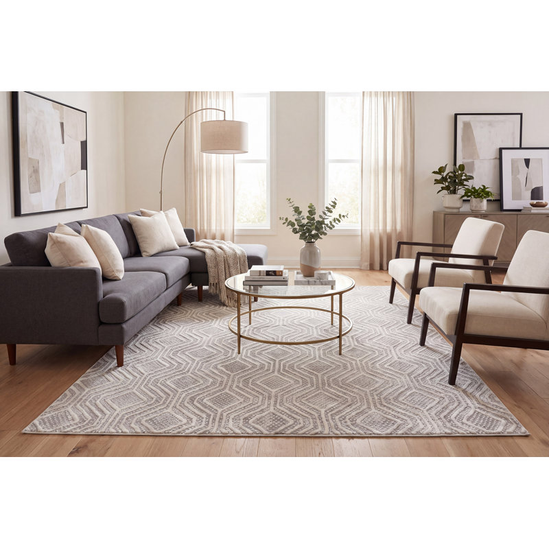 Majram Geometric Rug, Rectangle 7'10" x 10'