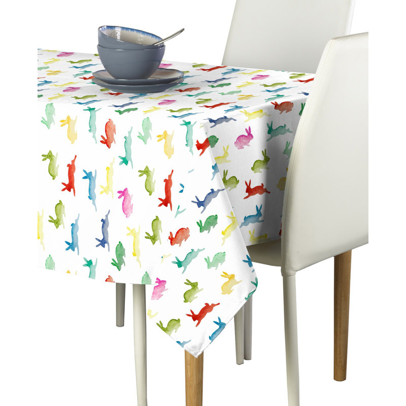 Blytheville Geometric Tablecloth, 104" L x 60" W