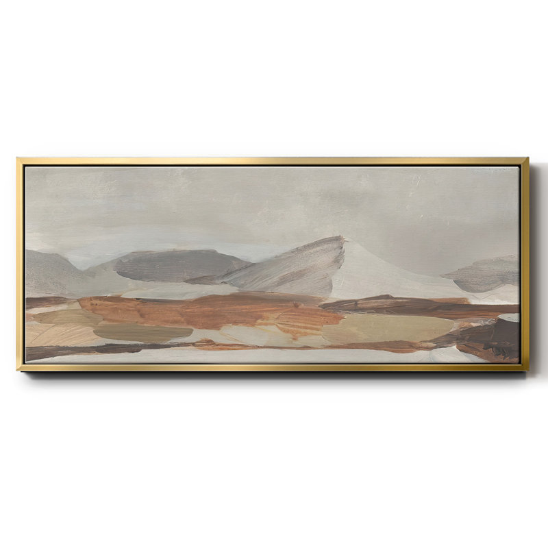 Dusky Mountain II- Framed Canvas