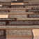 Urban Random Sized Glass Linear Mosaic Wall Tile