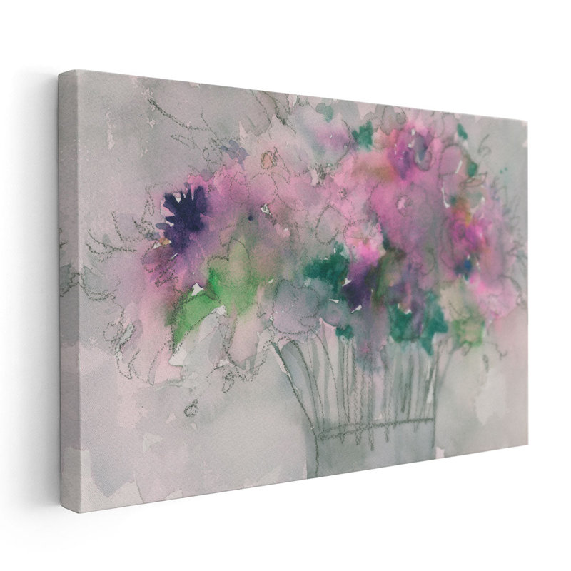 The Table Arrangement II - reproduction d'art sur toile, H 20 po x l 30 po