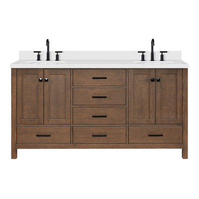 Amariani 67'' Double Bathroom Vanity with Top