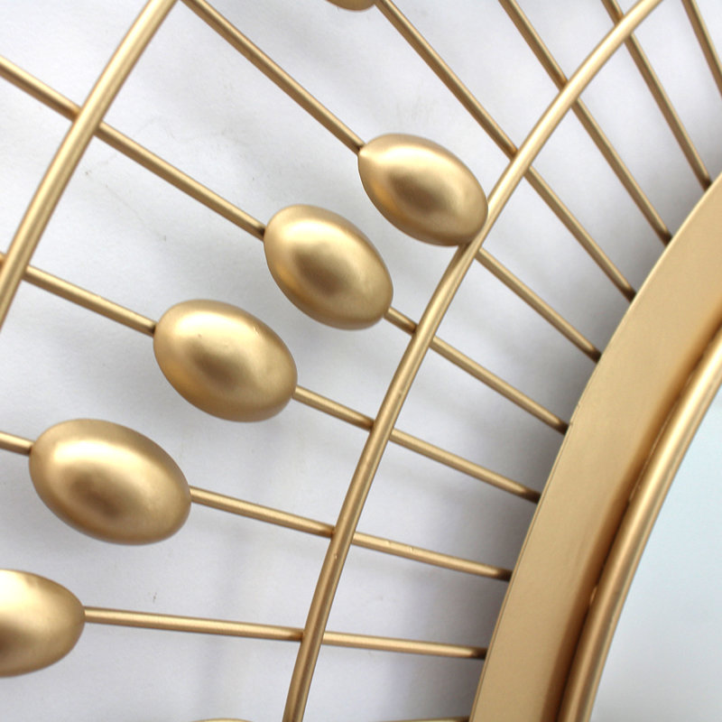 Metal Round Wall Mirror