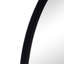 24" X 36" Metal Frame Black Arched Mirror For An Attractive Home Elegant Room