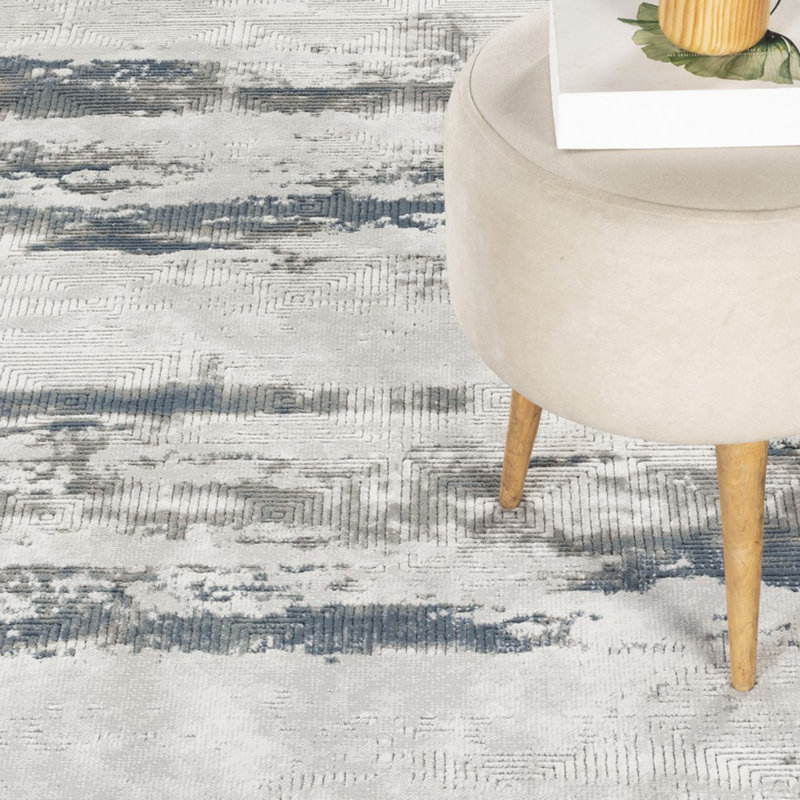 Tapis gris 5 pi 3 po x 7 pi 3 po, Rectangle 5 pi 3 po x 7 pi 3 po
