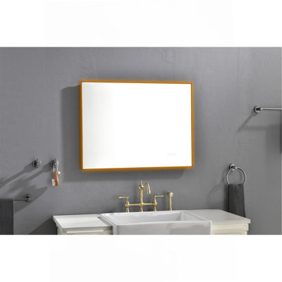 Miroir de salle de bain à DEL avec rétroéclairage pour une expérience de salle de bain élégante et fonctionnelle