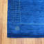 Tapis bleu / vert en laine Gabbeh-122846324