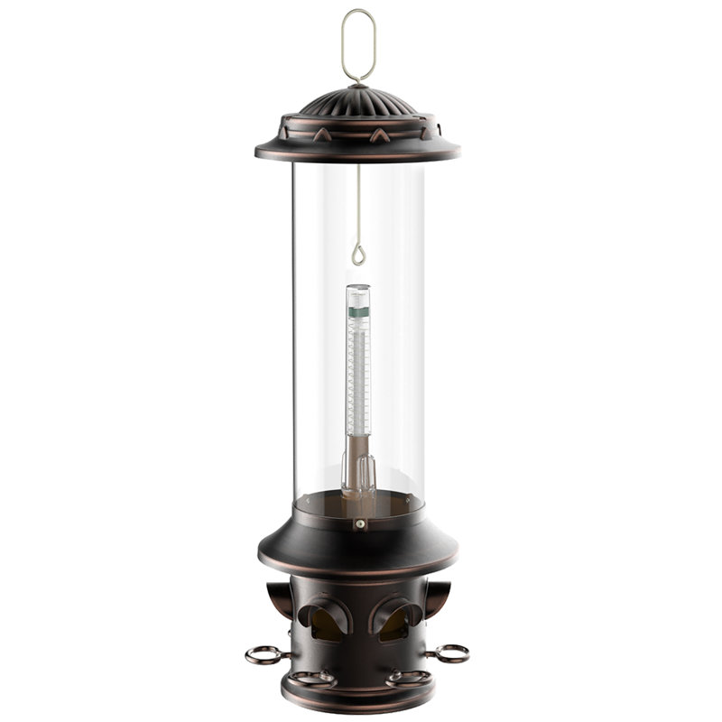 Metal Hanging Tube Bird Feeder