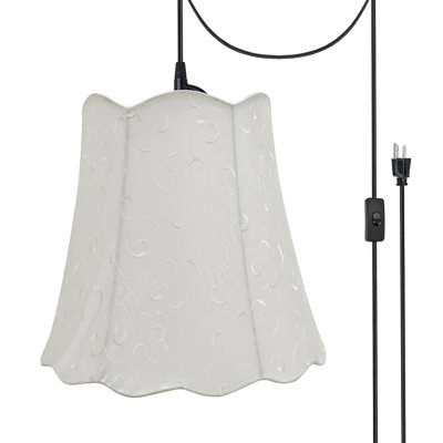 Ramonita 2 - Light White Unique/Statement Pendant