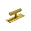 Brass Knurled "Texture Backplate" T-Knob with Backplate
