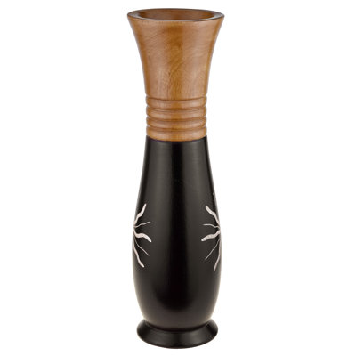 Handmade Wood Table Vase