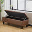 Banc avec repose-pieds Boucle