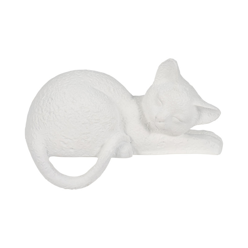 Ankney Kitty Figurines, White, Perfect for Decor