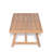 Patio Acacia Wood Rectangular Coffee Table