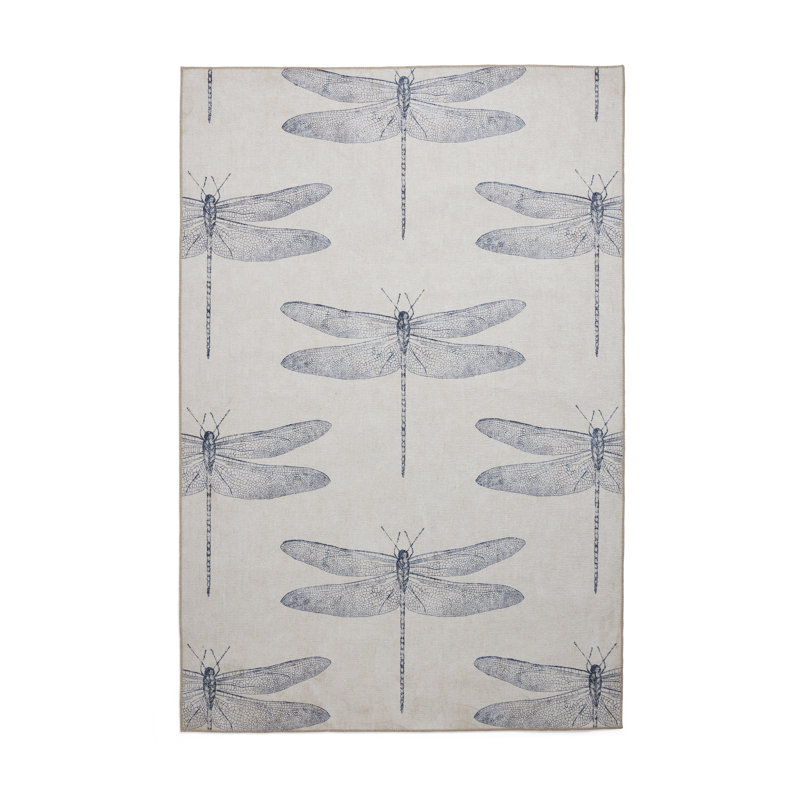 Harlequin Demoiselle Indigo - 61 x 230
