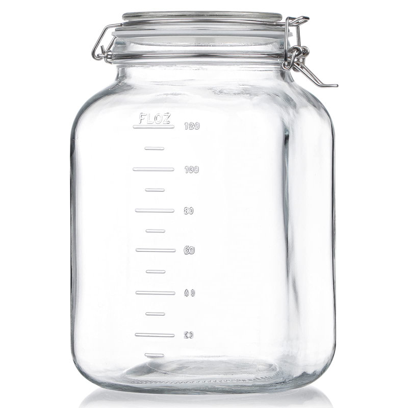 Bocaux en verre Syntic de 1,1 gallon Syntic