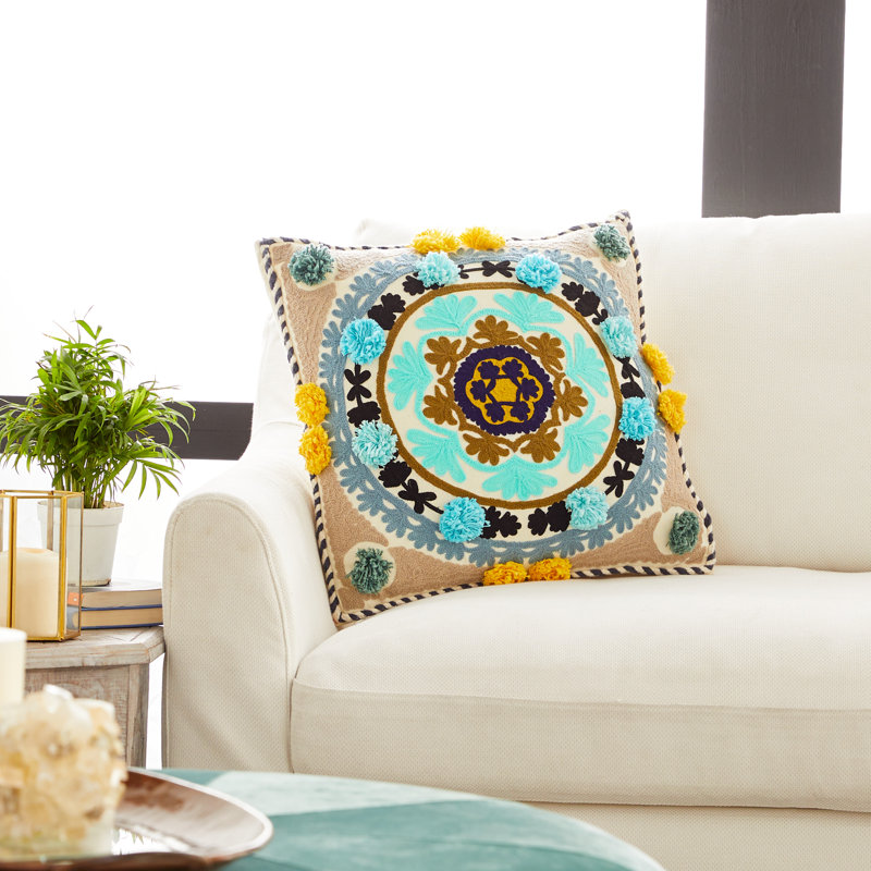  Housse de coussin carré et insert, 20 po x 20 po