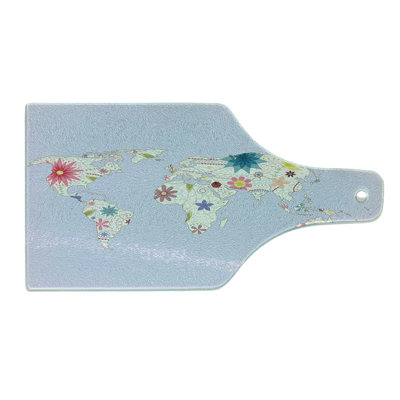 East Urban Home Glass Christam Cutting Board
