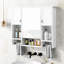 Armoire de rangement murale moderne 35 po x 28 po-296315711
