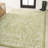 Massimo Bohemian Medallion Textured Weave Green/Cream Indoor/Outdoor Rug-1171382048