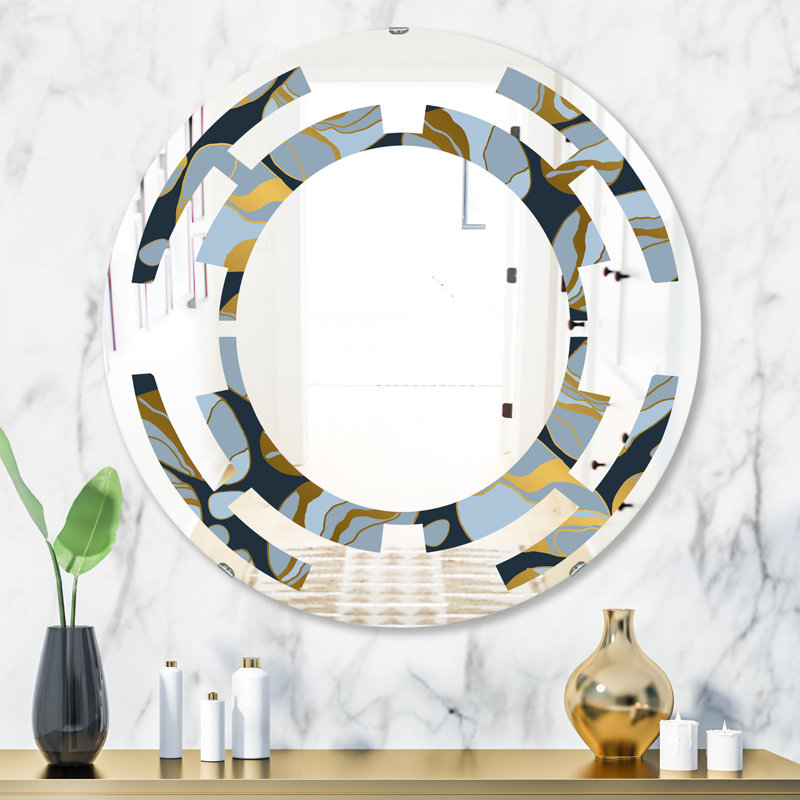Miroir mural Space, H 31,5 po x l 31,5 po, Space Marble Design IV