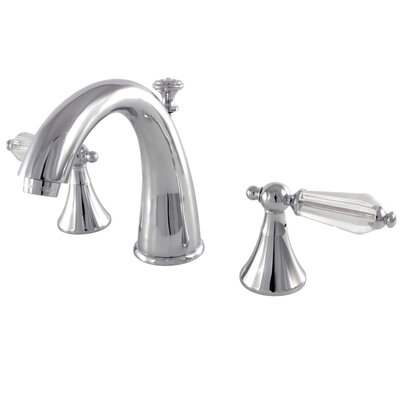 Kingston Brass Celebrity Widespread Bathroom Faucet with Drain Assembly ...