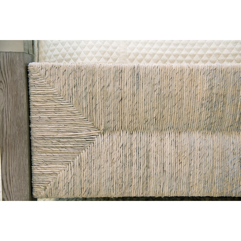Palma Solid Wood Low Profile Canopy Bed, King