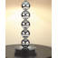 Lampe de table moderne et élégante avec sphères réfléchissantes