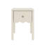 Table de chevet 1 tiroir de 18 po de largeur avec détails ondulés-1091921069