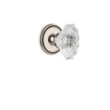 Grandeur Soleil Rosette Single Dummy with Biarritz Crystal Door Knob