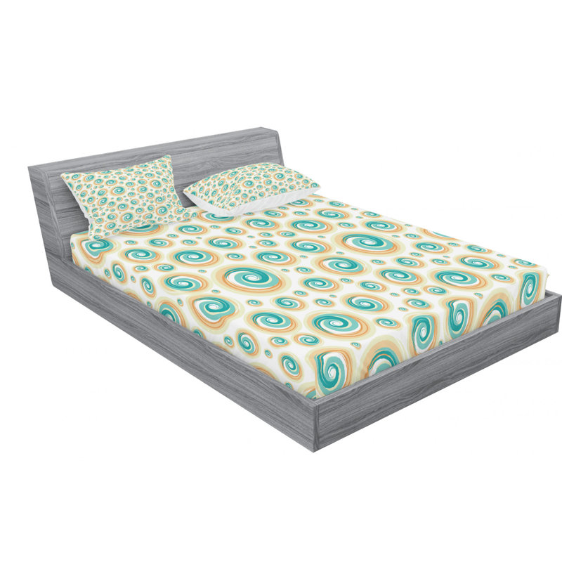 Microfiber Sheet Set, Queen Sheet Set + Fitted Sheet + 2 Pillowcases