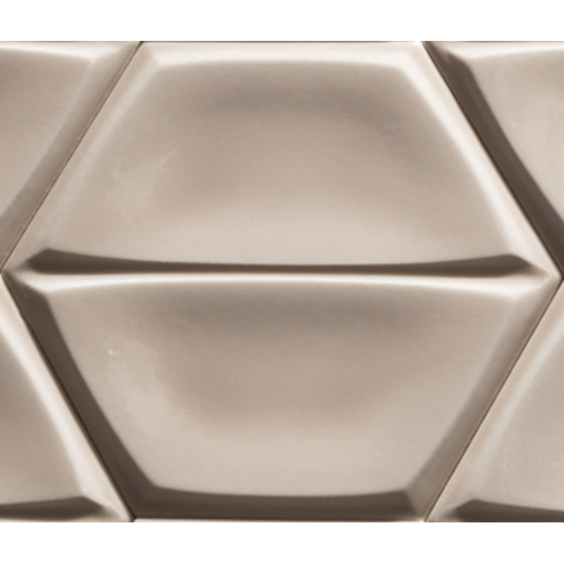 Magnolia 6" x 7" Ceramic Field Tile, Caramel