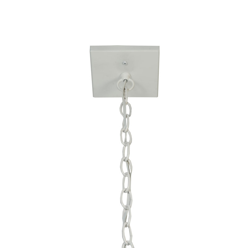 2 - Light Glass Chandelier