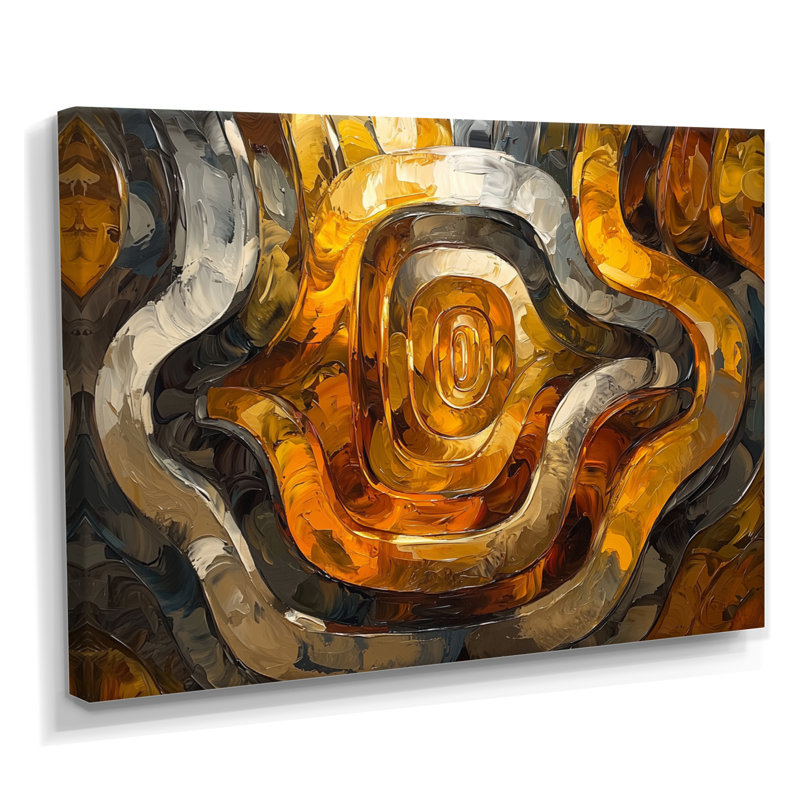 Lupo - Abstract Wall Art, H 12 po x l 20 po, Toile tendue, Ne s’applique pas