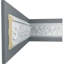 Endurathane Floral Chair Rail, 4 1/4"H x 3/4"P x 94 1/2"L, (8 3/4"Repeat), Factory Primed