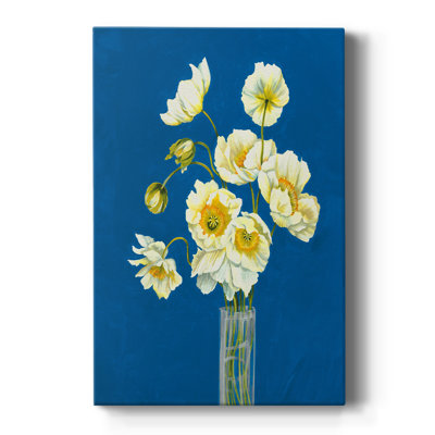 Coquelicots glacés - galerie Cavas sur mesure