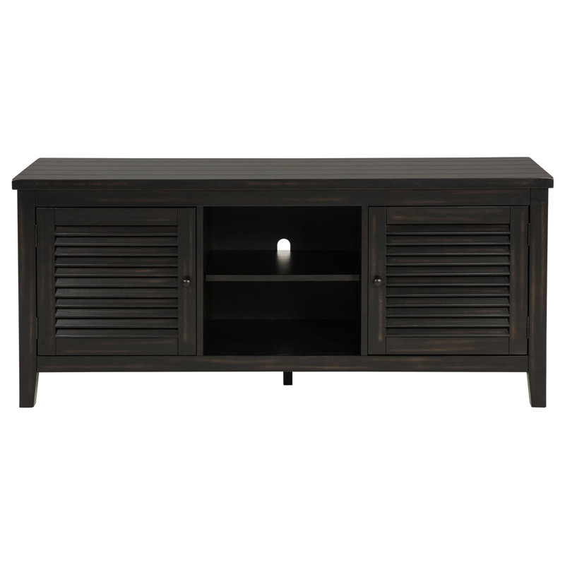 Sutter Distressed Java 2-Door TV Stand