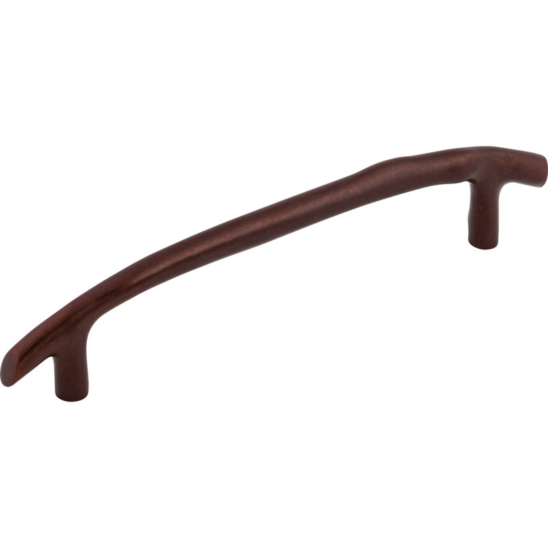 Aspen Twig Appliance pull, 8" Center to Center, Mahogany Bronze